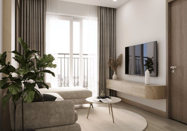 Bài trí cho nhà có ban công là phòng khách chính