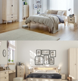 Mẫu nội thất phòng ngủ phong cách Bắc Âu