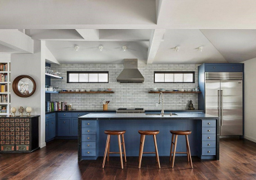 Ý tưởng thông minh giúp giải phóng tủ trên của nhà bếp