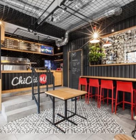 Thiết kế nội thất quán cafe theo phong cách công nghiệp