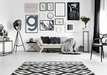 Sáu bí quyết trang trí phòng khách hình chữ nhật