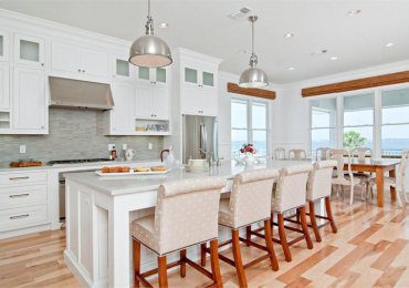 Những ý tưởng làm đẹp cho phòng bếp màu trắng