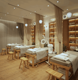 Thiết kế spa đẹp sang trọng