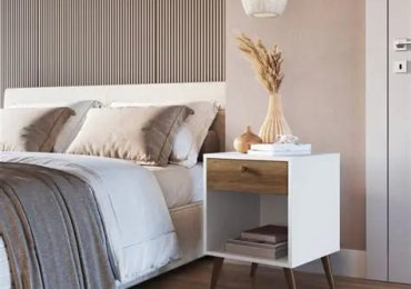 Vẻ đẹp ấn tượng của ván ép giúp không gian nội thất sang trọng và ấm áp