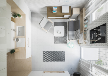 Trang trí cho căn hộ không gian nhỏ