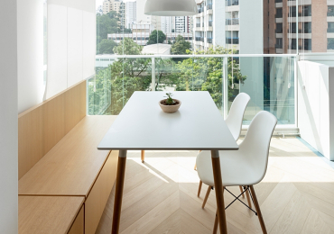 Thiết kế nội thất thông minh trong căn hộ 36m2