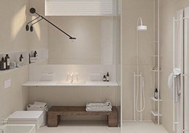 Ứng dụng phong cách tối giản cho phòng tắm