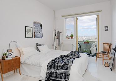 Ghé thăm căn hộ 41m² trắng sáng mà không đơn điệu